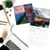 Graphique 2026 Coffee Wall Calendar | 12” x 12” | Thick Paper | Home & Office Organizer | Large Monthly Grid | 3 Languages & Marked Holidays | 4 Month Preview Page for 2027(Unforgettable Destinations)