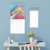 Graphique 2026 Coffee Wall Calendar | 12” x 12” | Thick Paper | Home & Office Organizer | Large Monthly Grid | 3 Languages & Marked Holidays | 4 Month Preview Page for 2027(A Colorful World)