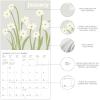 Graphique 2026 Coffee Wall Calendar | 12” x 12” | Thick Paper | Home & Office Organizer | Large Monthly Grid | 3 Languages & Marked Holidays | 4 Month Preview Page for 2027(Flower Pop)