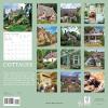 Graphique 2026 Coffee Wall Calendar | 12” x 12” | Thick Paper | Home & Office Organizer | Large Monthly Grid | 3 Languages & Marked Holidays | 4 Month Preview Page for 2027(Cottages)