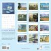 Graphique 2026 Coffee Wall Calendar | 12” x 12” | Thick Paper | Home & Office Organizer | Large Monthly Grid | 3 Languages & Marked Holidays | 4 Month Preview Page for 2027(Monet)