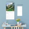Graphique 2026 Coffee Wall Calendar | 12” x 12” | Thick Paper | Home & Office Organizer | Large Monthly Grid | 3 Languages & Marked Holidays | 4 Month Preview Page for 2027(Cottages)
