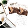 Graphique 2026 Coffee Wall Calendar | 12” x 12” | Thick Paper | Home & Office Organizer | Large Monthly Grid | 3 Languages & Marked Holidays | 4 Month Preview Page for 2027(Coffee)