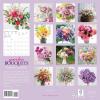 Graphique 2026 Coffee Wall Calendar | 12” x 12” | Thick Paper | Home & Office Organizer | Large Monthly Grid | 3 Languages & Marked Holidays | 4 Month Preview Page for 2027(Garden Bouquets)