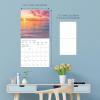 Graphique 2026 Coffee Wall Calendar | 12” x 12” | Thick Paper | Home & Office Organizer | Large Monthly Grid | 3 Languages & Marked Holidays | 4 Month Preview Page for 2027(Sunsets)