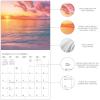 Graphique 2026 Coffee Wall Calendar | 12” x 12” | Thick Paper | Home & Office Organizer | Large Monthly Grid | 3 Languages & Marked Holidays | 4 Month Preview Page for 2027(Sunsets)