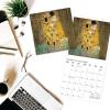 Graphique 2026 Coffee Wall Calendar | 12” x 12” | Thick Paper | Home & Office Organizer | Large Monthly Grid | 3 Languages & Marked Holidays | 4 Month Preview Page for 2027(Klimt)