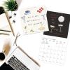 Graphique 2026 Coffee Wall Calendar | 12” x 12” | Thick Paper | Home & Office Organizer | Large Monthly Grid | 3 Languages & Marked Holidays | 4 Month Preview Page for 2027(Simple Joys)