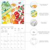 Graphique 2026 Coffee Wall Calendar | 12” x 12” | Thick Paper | Home & Office Organizer | Large Monthly Grid | 3 Languages & Marked Holidays | 4 Month Preview Page for 2027(Fresh Picked)