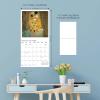 Graphique 2026 Coffee Wall Calendar | 12” x 12” | Thick Paper | Home & Office Organizer | Large Monthly Grid | 3 Languages & Marked Holidays | 4 Month Preview Page for 2027(Klimt)