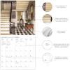 Graphique 2026 Coffee Wall Calendar | 12” x 12” | Thick Paper | Home & Office Organizer | Large Monthly Grid | 3 Languages & Marked Holidays | 4 Month Preview Page for 2027(Stairways)