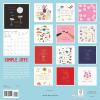 Graphique 2026 Coffee Wall Calendar | 12” x 12” | Thick Paper | Home & Office Organizer | Large Monthly Grid | 3 Languages & Marked Holidays | 4 Month Preview Page for 2027(Simple Joys)