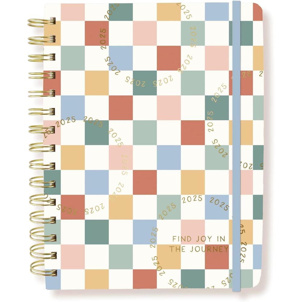 image18 Month PlannerCalendar by Graphique July 2025  Dec 2026 La Dolce Vita Hardbound Spiral Planner Monthly Tabs Holidays Reminder Stickers 6 x 8Check