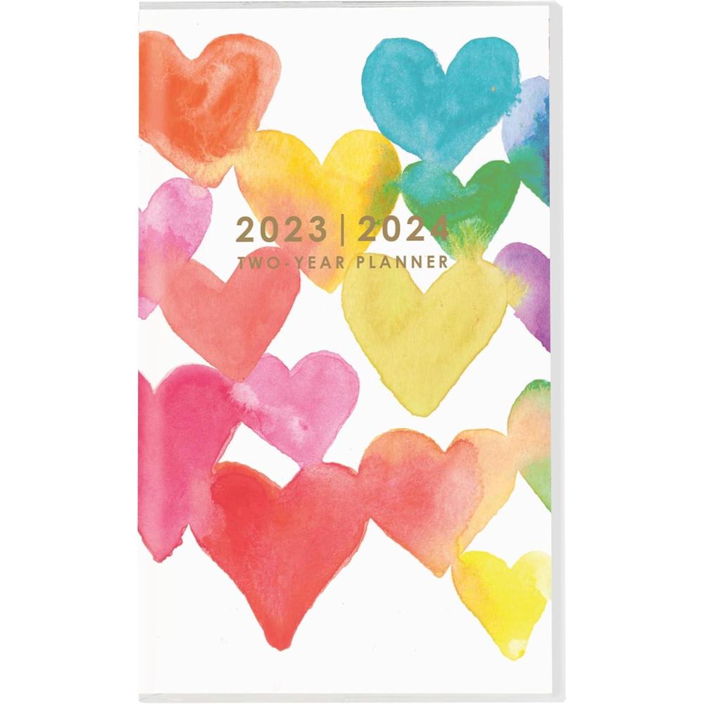 imageGraphique 2 Year Pocket Planner  29 Month Organizer Aug 2025  Dec 2027  Monthly Calendar ampamp Notes Spreads  Marked Holidays  Elegant Pattern  375 x 6quotFun Pattern