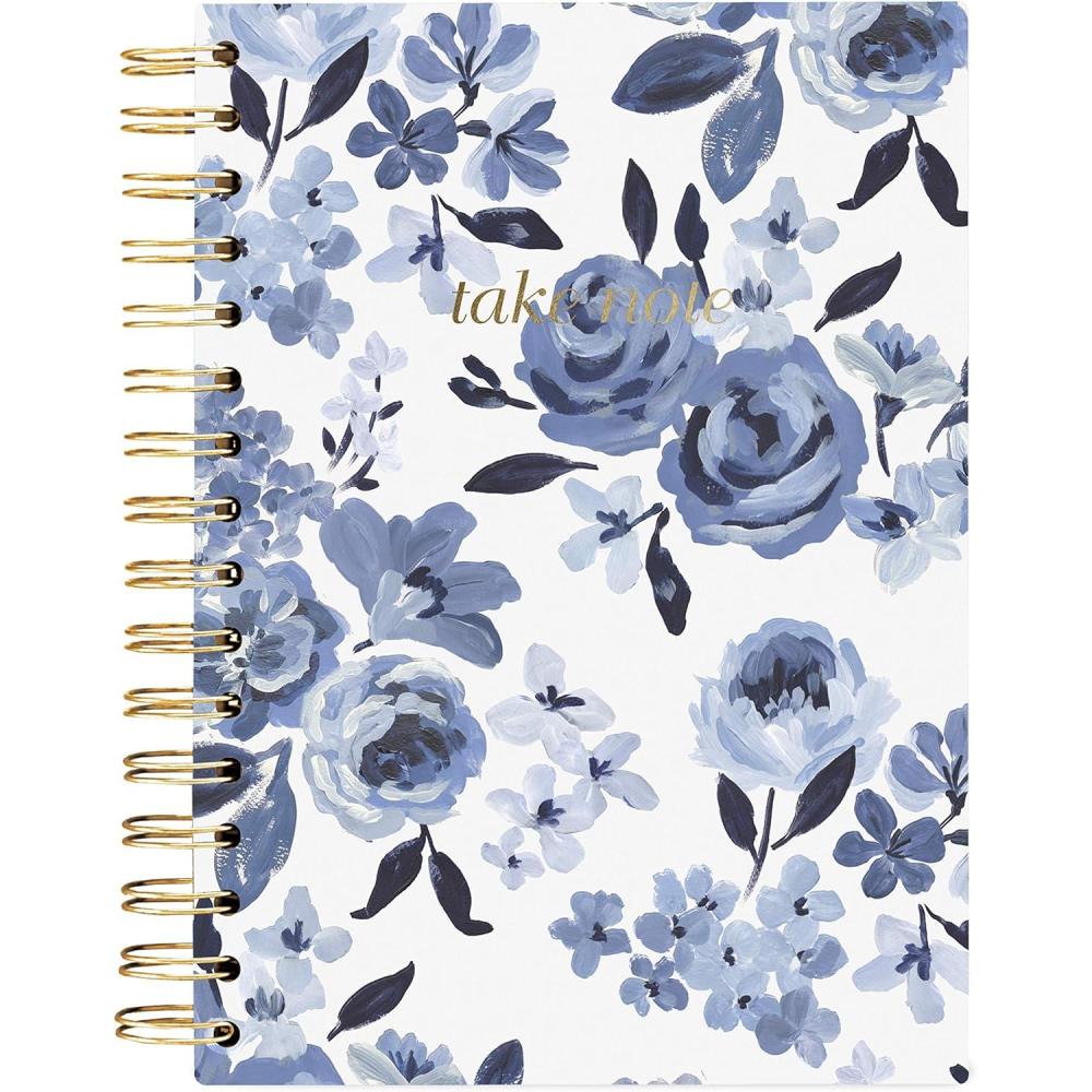 imageGraphique Hardbound Journal Caitlin Wilson Floral Design  160 Ruled Pages quotTake Notesquot Quote Embellished in Gold Foil on the Cover 625quot x 825quot x 1quot  For Taking Notes Lists and MoreCaitlin Wilson