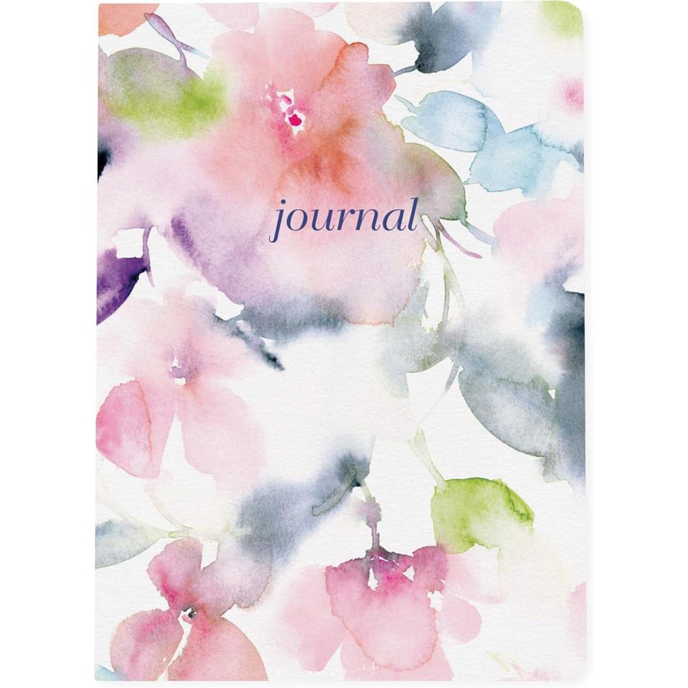 imageGraphique Soft Cover Journal Peanuts Typewriter Design  200 Ruled Pages Cute Snoopy Design on Cover 6quot x 825quot x 5quot  Durable Notebook for Notes Lists Recipes and MoreFloral