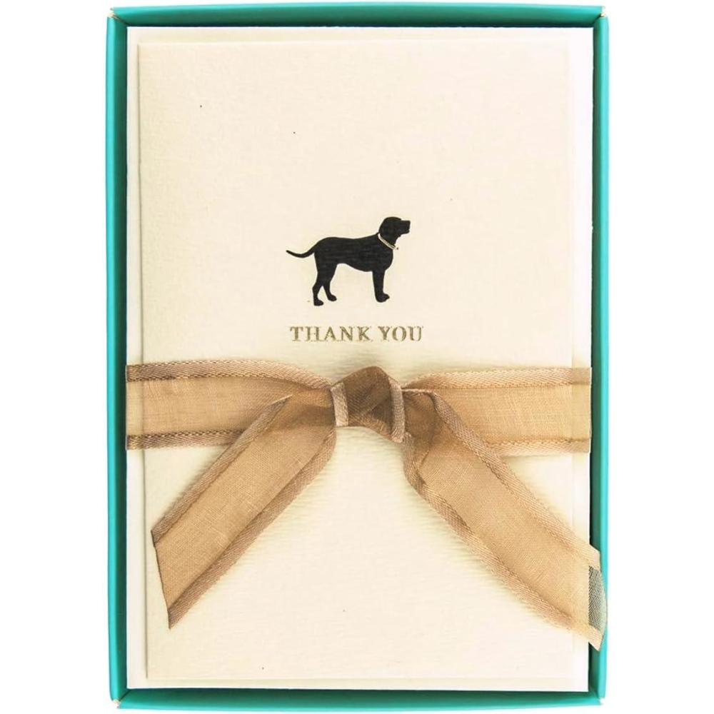 imageGraphique Whale La Petite Presse Boxed Notecards  10 Elegant Embossed Green Whale Thanks a Ton Thank You Cards with Matching Envelopes 325quot x 475quotBlack Lab