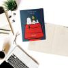 18 Month Planner/Calendar by Graphique, July 2025 – Dec. 2026 Gingham Monthly Planner, Holidays, Notes Pages, 8” x 10”(Peanuts)