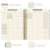18 Month Planner/Calendar by Graphique, July 2025 – Dec. 2026 La Dolce Vita Hardbound Spiral Planner, Monthly Tabs, Holidays, Reminder Stickers, 6” x 8”(Botanical)