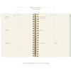 18 Month Planner/Calendar by Graphique, July 2025 – Dec. 2026 La Dolce Vita Hardbound Spiral Planner, Monthly Tabs, Holidays, Reminder Stickers, 6” x 8”(Watercolor Floral)