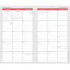 Graphique 2 Year Pocket Planner | 29 Month Organizer, Aug. 2025 – Dec. 2027 | Monthly Calendar & Notes Spreads | Marked Holidays | Elegant Pattern | 3.75” x 6″(Floral)