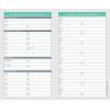 Graphique 2 Year Pocket Planner | 29 Month Organizer, Aug. 2025 – Dec. 2027 | Monthly Calendar & Notes Spreads | Marked Holidays | Elegant Pattern | 3.75” x 6″(La Petite)