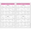Graphique 2 Year Pocket Planner | 29 Month Organizer, Aug. 2025 – Dec. 2027 | Monthly Calendar & Notes Spreads | Marked Holidays | Elegant Pattern | 3.75” x 6″(La Petite)
