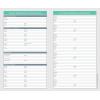 Graphique 2 Year Pocket Planner | 29 Month Organizer, Aug. 2025 – Dec. 2027 | Monthly Calendar & Notes Spreads | Marked Holidays | Elegant Pattern | 3.75” x 6″(Elegant Pattern)