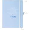 Graphique 2026 Apollo Business Planner | 18 Month Organizer, July 2025 – Dec. 2026 | Weekly & Monthly Spreads | To-Do List & Note Pages | Pen Loop | Vegan Leather | Red | 6” x 8”(Blue Days  Weeks  Months)