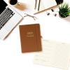 Graphique 2026 Apollo Business Planner | 18 Month Organizer, July 2025 – Dec. 2026 | Weekly & Monthly Spreads | To-Do List & Note Pages | Pen Loop | Vegan Leather | Red | 6” x 8”(Classic Brown)