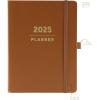 Graphique 2026 Apollo Business Planner | 18 Month Organizer, July 2025 – Dec. 2026 | Weekly & Monthly Spreads | To-Do List & Note Pages | Pen Loop | Vegan Leather | Red | 6” x 8”(Classic Brown)