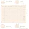 Graphique 2026 Apollo Business Planner | 18 Month Organizer, July 2025 – Dec. 2026 | Weekly & Monthly Spreads | To-Do List & Note Pages | Pen Loop | Vegan Leather | Red | 6” x 8”(Silver)