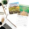 Graphique 2026 Around The World Wall Calendar | 12” x 12” | Thick Paper | Home & Office Organizer | Large Monthly Grid | 3 Languages & Marked Holidays | 4 Month Preview Page for 2027(Tuscany)
