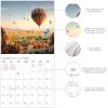 Graphique 2026 Around The World Wall Calendar | 12” x 12” | Thick Paper | Home & Office Organizer | Large Monthly Grid | 3 Languages & Marked Holidays | 4 Month Preview Page for 2027(Passport to the World)
