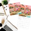 Graphique 2026 Around The World Wall Calendar | 12” x 12” | Thick Paper | Home & Office Organizer | Large Monthly Grid | 3 Languages & Marked Holidays | 4 Month Preview Page for 2027(Around the World)