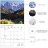 Graphique 2026 Around The World Wall Calendar | 12” x 12” | Thick Paper | Home & Office Organizer | Large Monthly Grid | 3 Languages & Marked Holidays | 4 Month Preview Page for 2027(Passports to the World)