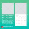 Graphique 2026 Around The World Wall Calendar | 12” x 12” | Thick Paper | Home & Office Organizer | Large Monthly Grid | 3 Languages & Marked Holidays | 4 Month Preview Page for 2027(A Parisian Life)
