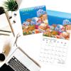 Graphique 2026 Around The World Wall Calendar | 12” x 12” | Thick Paper | Home & Office Organizer | Large Monthly Grid | 3 Languages & Marked Holidays | 4 Month Preview Page for 2027(Greek Isles)