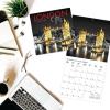 Graphique 2026 Around The World Wall Calendar | 12” x 12” | Thick Paper | Home & Office Organizer | Large Monthly Grid | 3 Languages & Marked Holidays | 4 Month Preview Page for 2027(London Glitz)