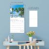 Graphique 2026 Around The World Wall Calendar | 12” x 12” | Thick Paper | Home & Office Organizer | Large Monthly Grid | 3 Languages & Marked Holidays | 4 Month Preview Page for 2027(Island Paradise)