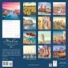 Graphique 2026 Around The World Wall Calendar | 12” x 12” | Thick Paper | Home & Office Organizer | Large Monthly Grid | 3 Languages & Marked Holidays | 4 Month Preview Page for 2027(Italia)