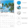 Graphique 2026 Around The World Wall Calendar | 12” x 12” | Thick Paper | Home & Office Organizer | Large Monthly Grid | 3 Languages & Marked Holidays | 4 Month Preview Page for 2027(Island Paradise)