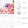 Graphique 2026 Classic Cats Wall Calendar | 12” x 12” | Thick Paper | Home & Office Organizer | Large Monthly Grid | 3 Languages & Marked Holidays | 4 Month Preview Page for 2027(Fleurs)