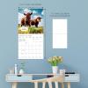 Graphique 2026 Classic Cats Wall Calendar | 12” x 12” | Thick Paper | Home & Office Organizer | Large Monthly Grid | 3 Languages & Marked Holidays | 4 Month Preview Page for 2027(On the Farm)