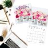 Graphique 2026 Classic Cats Wall Calendar | 12” x 12” | Thick Paper | Home & Office Organizer | Large Monthly Grid | 3 Languages & Marked Holidays | 4 Month Preview Page for 2027(Garden Bouquets)