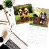 Graphique 2026 Classic Cats Wall Calendar | 12” x 12” | Thick Paper | Home & Office Organizer | Large Monthly Grid | 3 Languages & Marked Holidays | 4 Month Preview Page for 2027(Puppy Love)