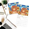 Graphique 2026 Classic Cats Wall Calendar | 12” x 12” | Thick Paper | Home & Office Organizer | Large Monthly Grid | 3 Languages & Marked Holidays | 4 Month Preview Page for 2027(Artsy Cats)