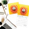 Graphique 2026 Classic Cats Wall Calendar | 12” x 12” | Thick Paper | Home & Office Organizer | Large Monthly Grid | 3 Languages & Marked Holidays | 4 Month Preview Page for 2027(Happiest Hedgehogs)