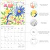 Graphique 2026 Girl Boss Mini Wall Calendar | 7” x 7” | Thick Paper | Home & Office Organizer | Large Monthly Grid | 3 Languages & Marked Holidays | 4 Month Preview Page for 2027(Live Love Laugh)