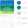 Graphique 2026 Girl Boss Mini Wall Calendar | 7” x 7” | Thick Paper | Home & Office Organizer | Large Monthly Grid | 3 Languages & Marked Holidays | 4 Month Preview Page for 2027(Best Day Ever)
